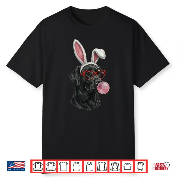 Labrador Retriever Easter Bunny Dog Lover Shirt