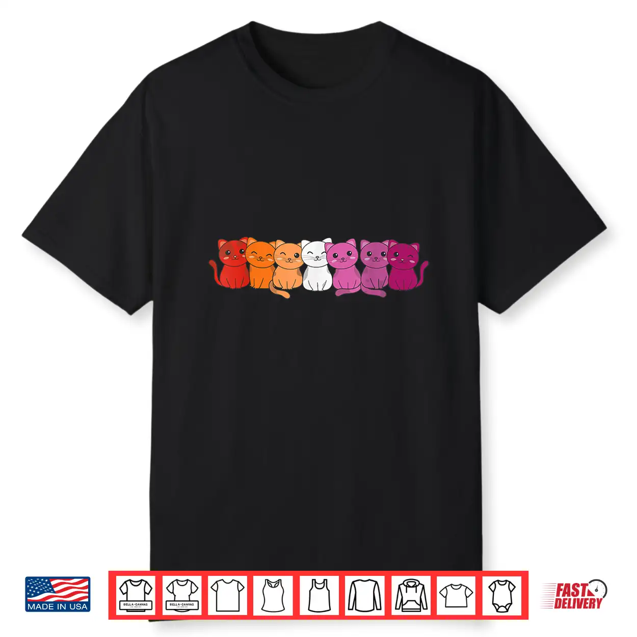 Lesbian Flag Gay Pride Lgbtq Cats Cute Lesbian Cat Shirt Lesbian Flag Gay Pride Lgbtq Cats Cute Lesbian Cat Shirt