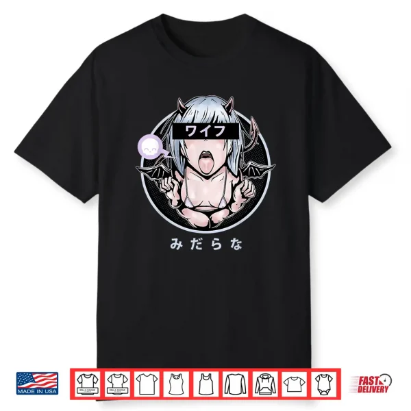 Lewd Anime Devil Girl Shirt