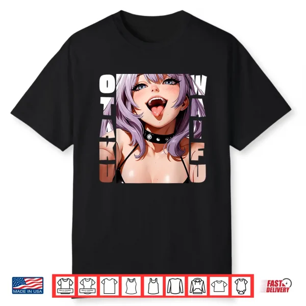 Lewd Anime Girl  Otaku Waifu   Anime Manga Hentai Face Gift Shirt