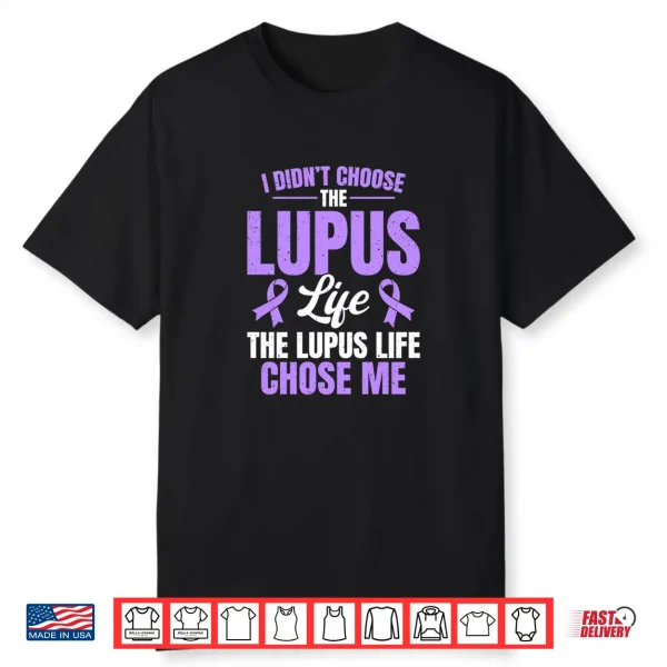 Lupus Warrior Comfort Colors Crop Top