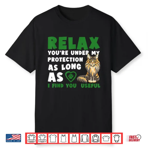 Maine Coon Cat Gifts Lover Shirt