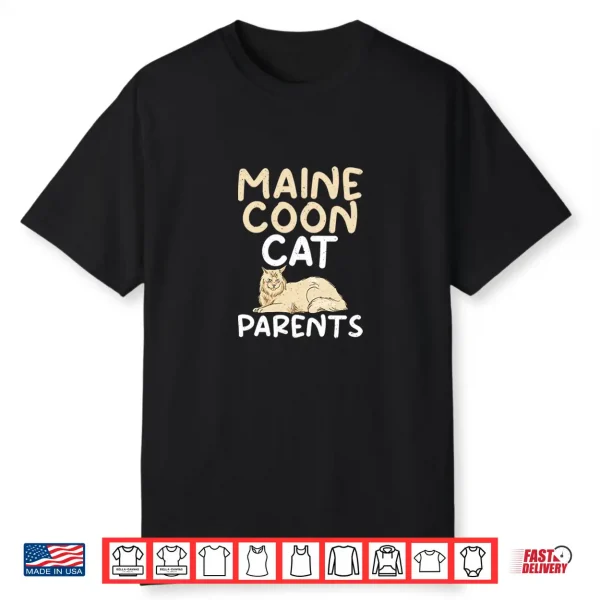 Maine Coon Cat Parents Shirt