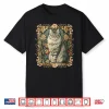 Maine Coon Cat Vintage William Morris Style Shirt