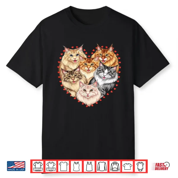 Maine Coon Heart Shirt