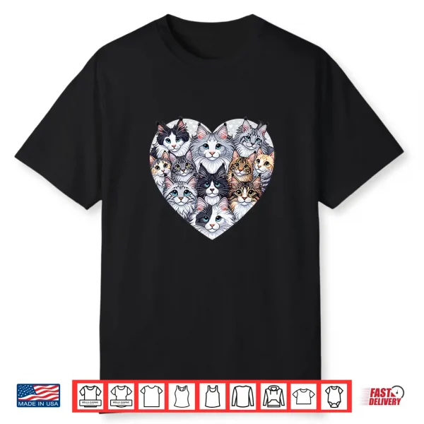 Maine Coon Maine Coons Cat Professional Minimalist Modern Graphic Shirt