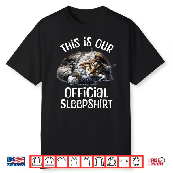 Maine Coon Pajama For Cat Lover Maine Coon Shirt