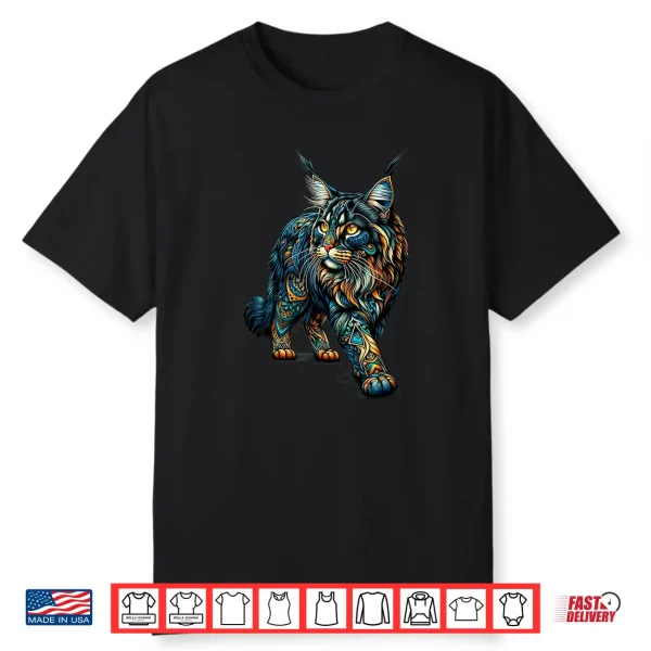 Mandala Maine Coon Cat Maine Coons Shirt