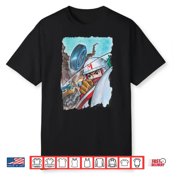 Manga Speed Racer Crash Shirt