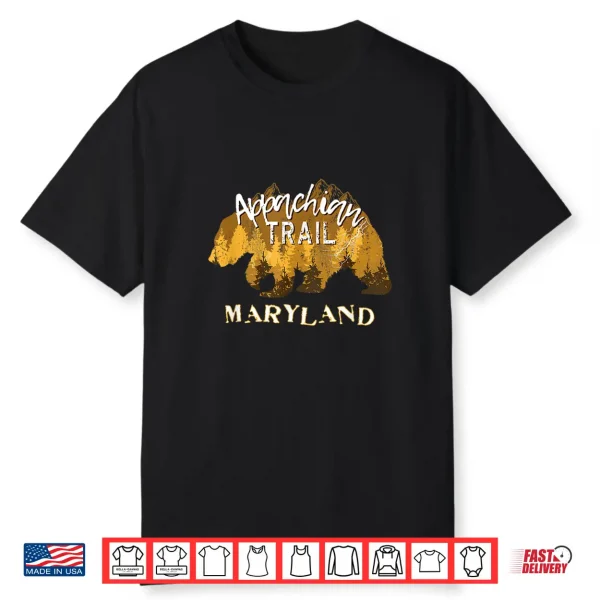 Maryland Appalachian Trail Hiking Outdoor Backpacking Hiker Shirt
