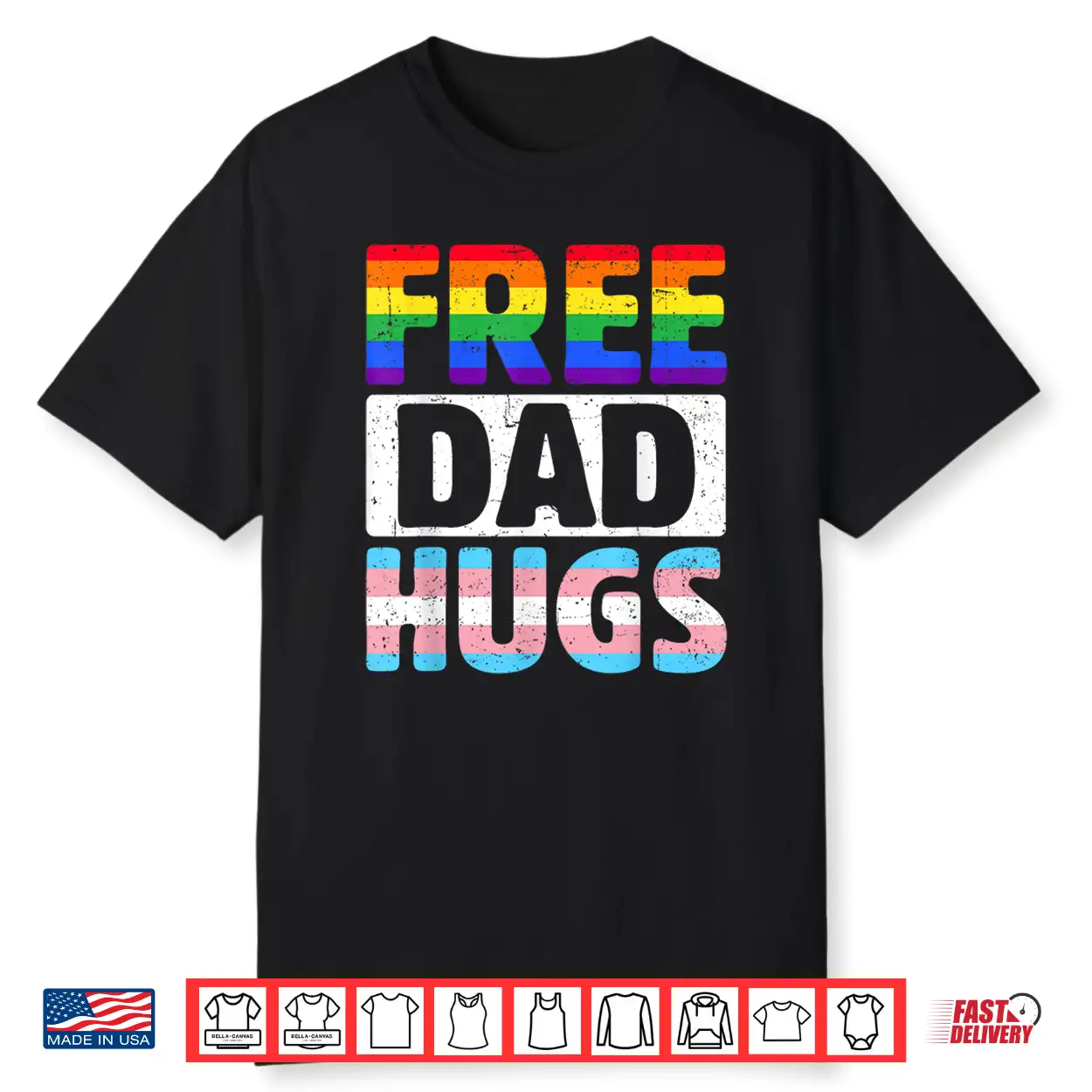 Mens Free Dad Hugs Lgbtq Gay Pride Month Proud Ally Shirt Mens Free Dad Hugs Lgbtq Gay Pride Month Proud Ally Shirt