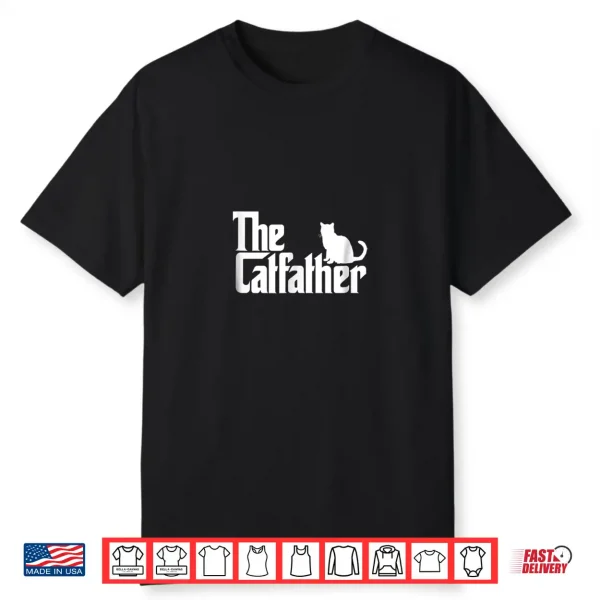 Mens Funny British Shorthair Father Dad Shirt The Cat Father Tee