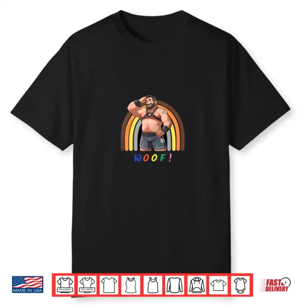 Mens Gay Bear Woof Bear Daddy Cute Bear Pride Month Shirt
