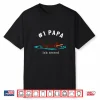 Mens Lab Grandpa Chocolate Labrador Retriever Dog #1 Papa Shirt