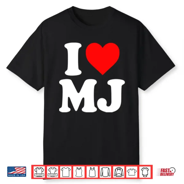 Michael Jackson I Love Mj Shirt