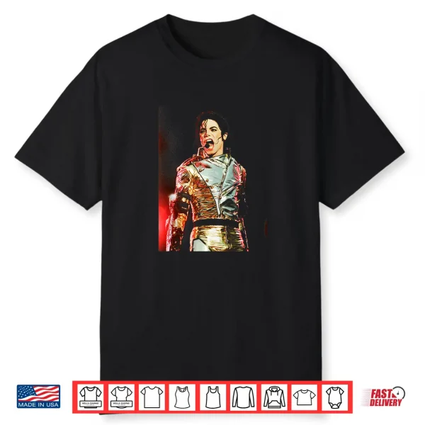 Michael Jackson Live History World Tour Sheffield 1997 Shirt