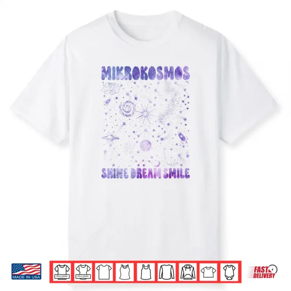 Mikrokosmos Shine Dream Smile Twinkling Starlight Astronaut Shirt