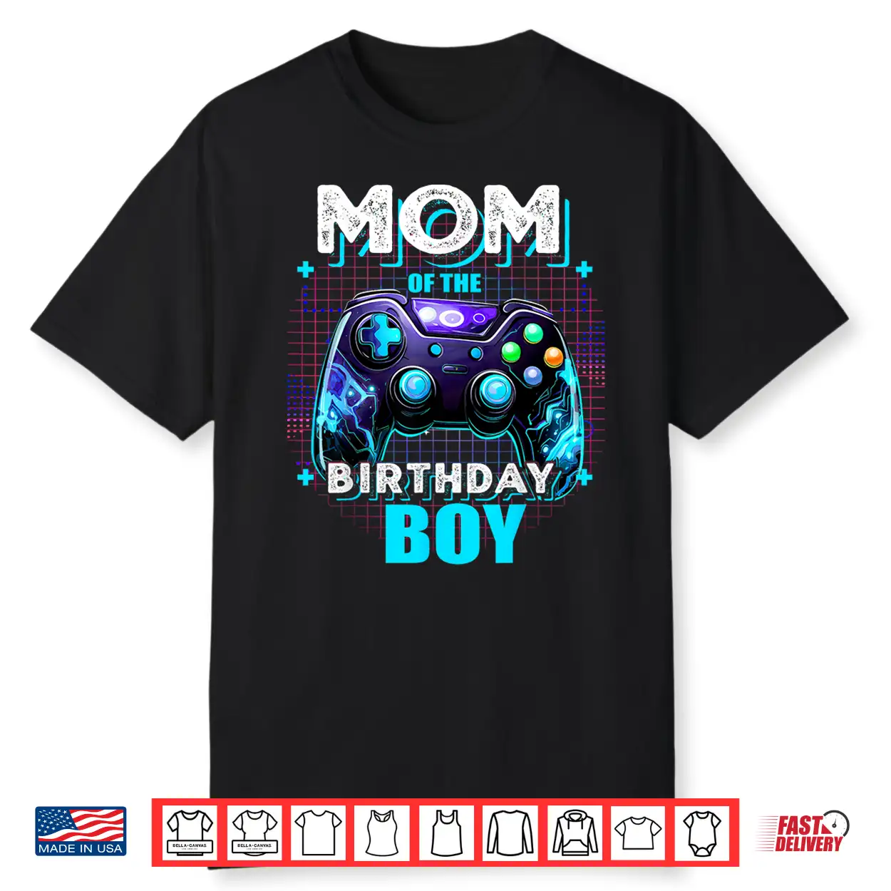 Mom Of The Birthday Boy Matching Video Game Birthday Party Shirt Mom Of The Birthday Boy Matching Video Game Birthday Party Shirt