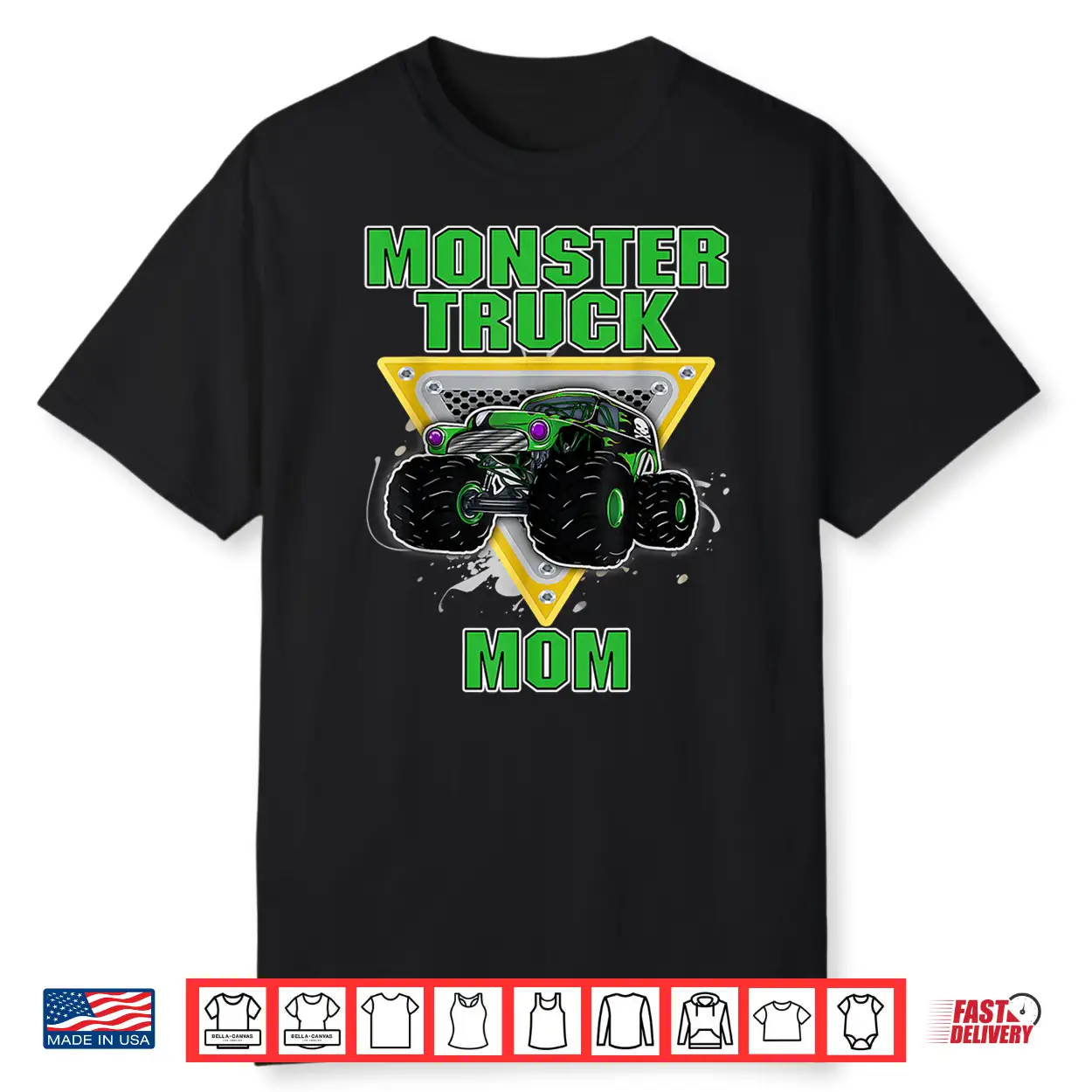 Monster Truck Mom Truck Mom Lover Truck Fans Mother’S Day Shirt Monster Truck Mom Truck Mom Lover Truck Fans Mother’S Day Shirt