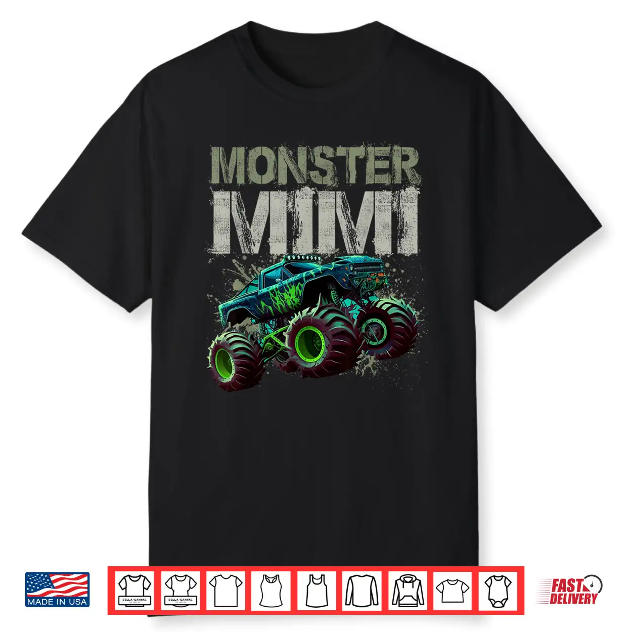 Monster Truck Mimi Family Matching Monster Truck Lovers Shirt Monster Truck Mimi Family Matching Monster Truck Lovers Shirt