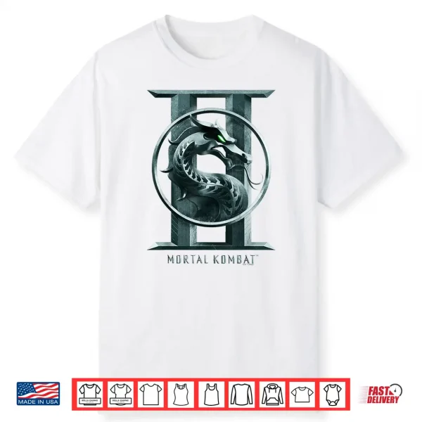 Mortal Kombat 2 Big Seal Logo Shirt