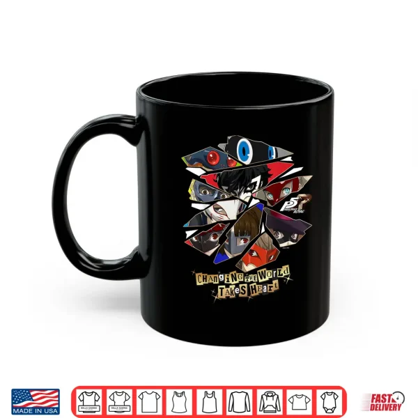 Mug ATLUS Persona 5 Royal Changing the World Takes Heart Shirt