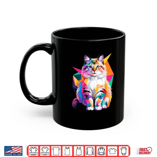 Mug Abstract Art Ragdoll Cat Ragdolls Puppy Cats Shirt