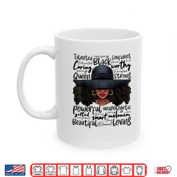Mug African Black History African American Ladies Juneteenth Shirt