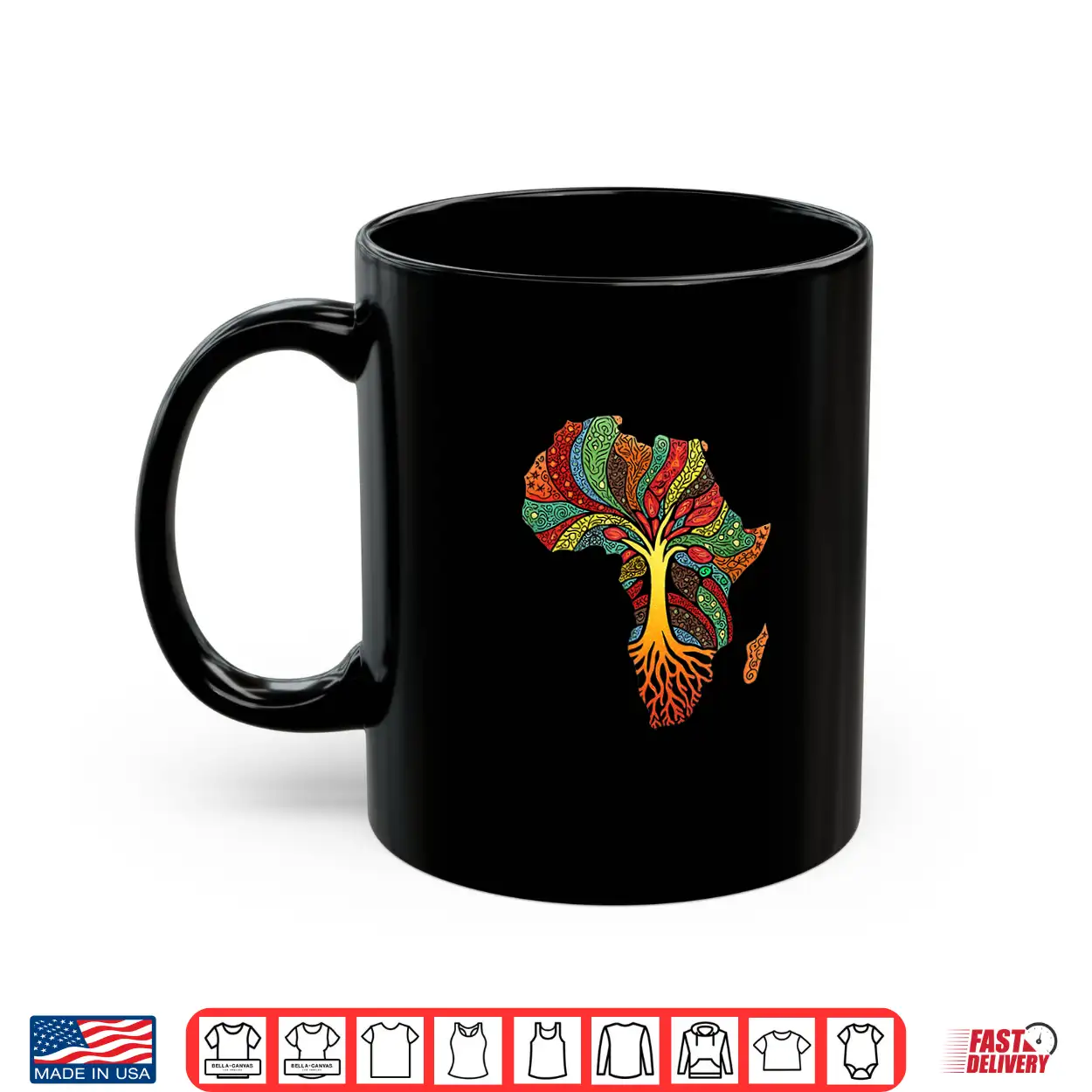 African Roots Art For Men Women Afrocentric African Map Shirt African Roots Art For Men Women Afrocentric African Map Shirt