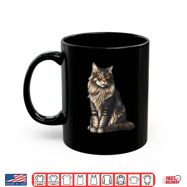 Mug American Forest Cat Maine Coon Cat Shirt