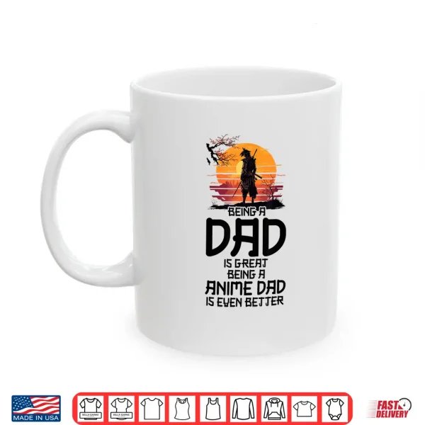 Mug Anime Dad Jokes Funny Fathers Day Anamae Otaku Manga Japan Shirt