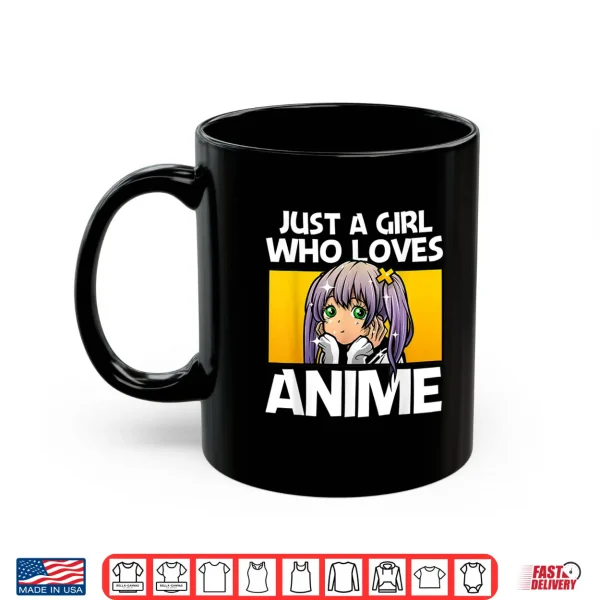 Mug Anime Gift For Teen Girls Women Anime Merch Anime Lover Girl Shirt