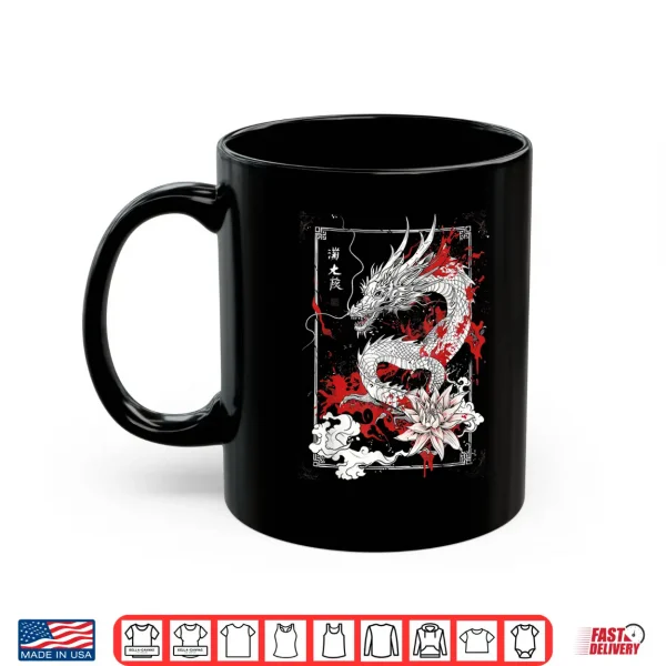 Mug Anime Goth Japanese Dragon Shirt 2