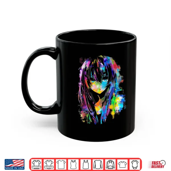 Mug Anime Manga Graphic Colorful Art Anime Shirt