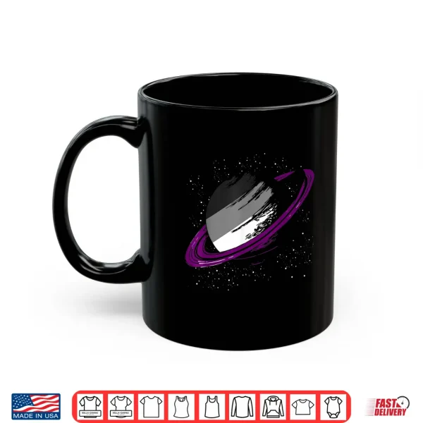 Mug Asexual Ace Pride Month Saturn Queer LGBTQ Asexual Shirt