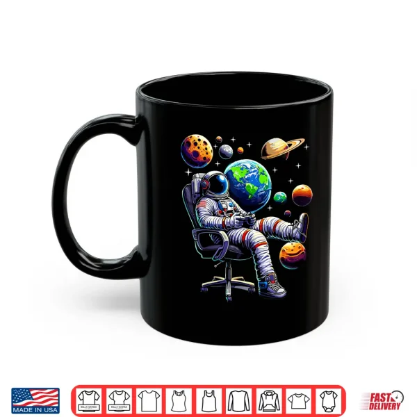 Mug Astronaut Gamer Space Gaming System Planets Shirt
