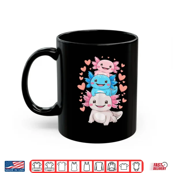 Mug Axolotl Kawaii Anime cute Axolotls Shirt