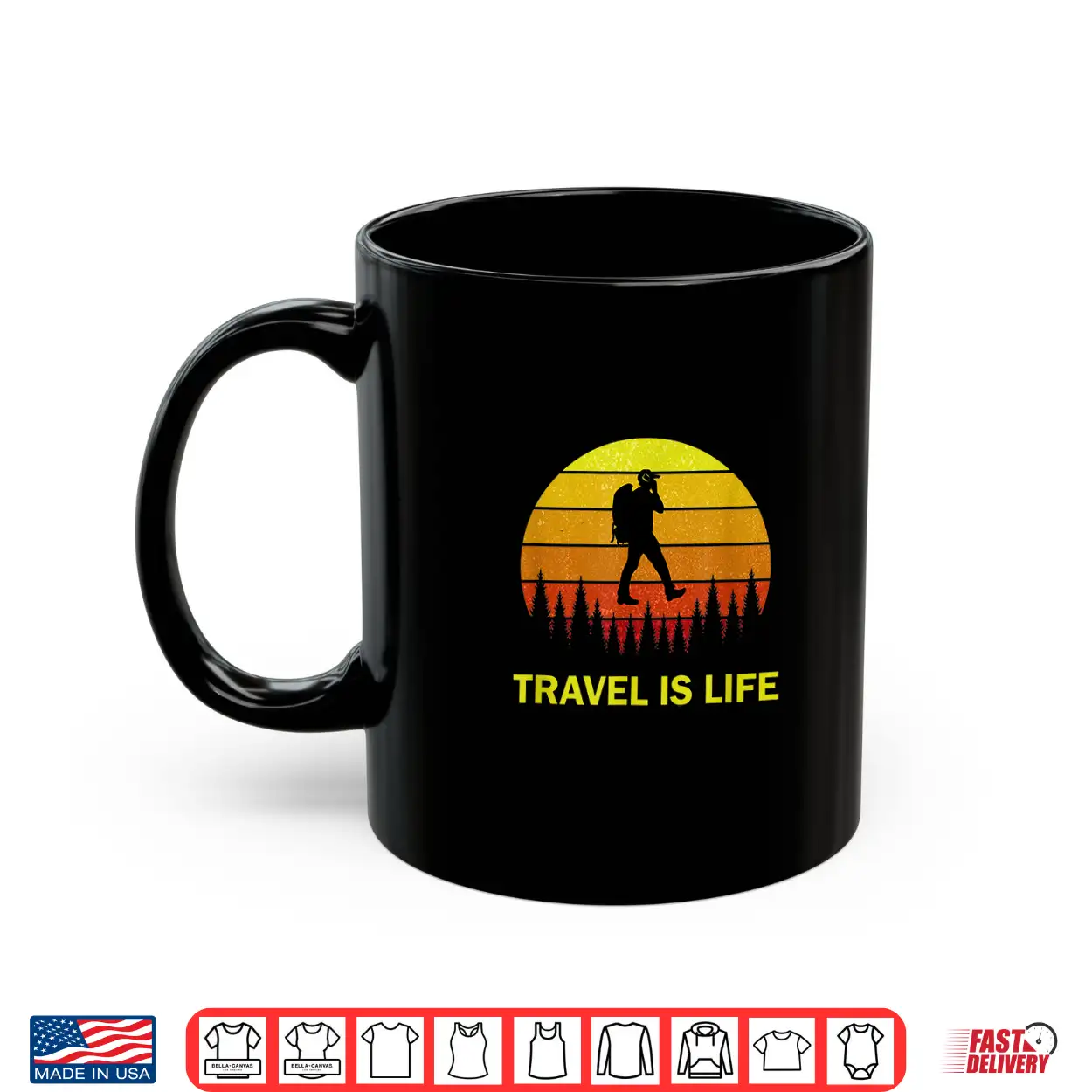 Backpacking Travel Is Life Quote For Backpackers & Travelers Shirt Backpacking Travel Is Life Quote For Backpackers & Travelers Shirt