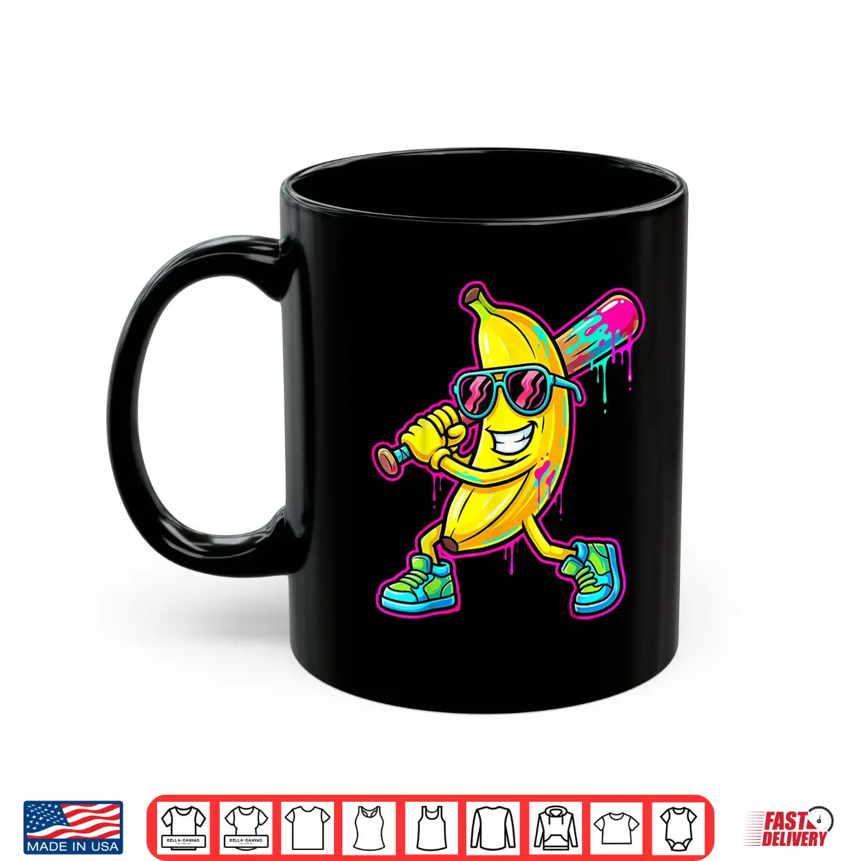 Banana Funny Ice Cream Drip Kids Youth Boys Girls Shirt Banana Funny Ice Cream Drip Kids Youth Boys Girls Shirt