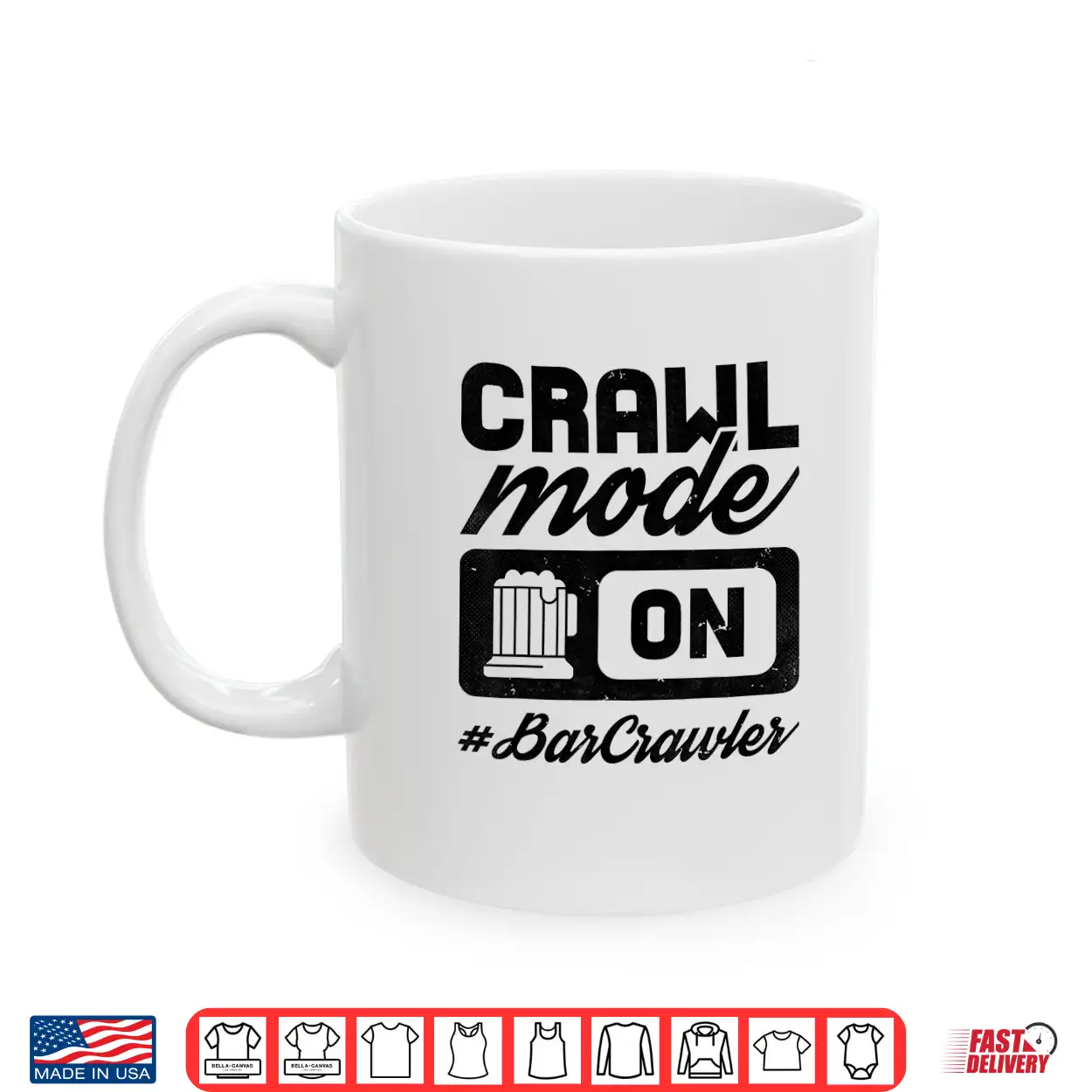 Bar Crawl Mode On Craft Beer Pub Hopping Shirt Bar Crawl Mode On Craft Beer Pub Hopping Shirt