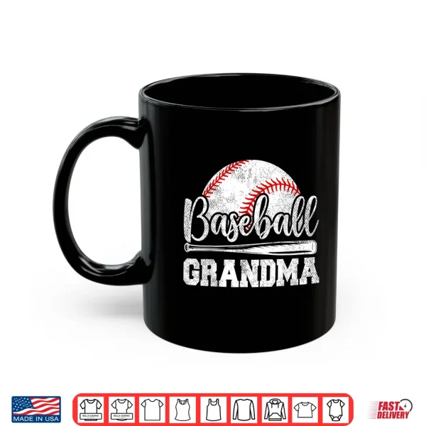 Mug Baseball Grandma Baseball Player Game Day Mothers Day Shirt