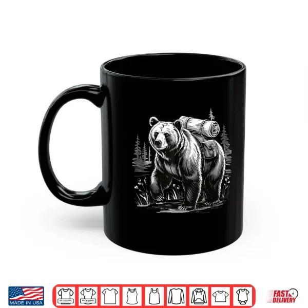 Mug Bear Hiker Grizzly Hiking Shirt