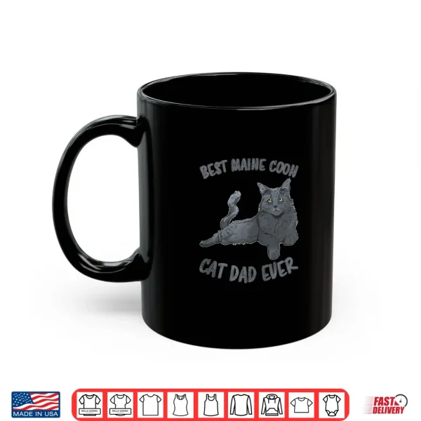 Mug Best Maine Coon Dad Ever Father Cat Papa Maine Coon Shirt