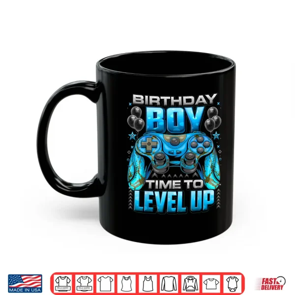 Birthday Boy Time To Level Up Shirt Video Gamer Birthday Boy Shirt 3 Mug Birthday Boy Time to Level Up Shirt Video Gamer Birthday Boy Shirt