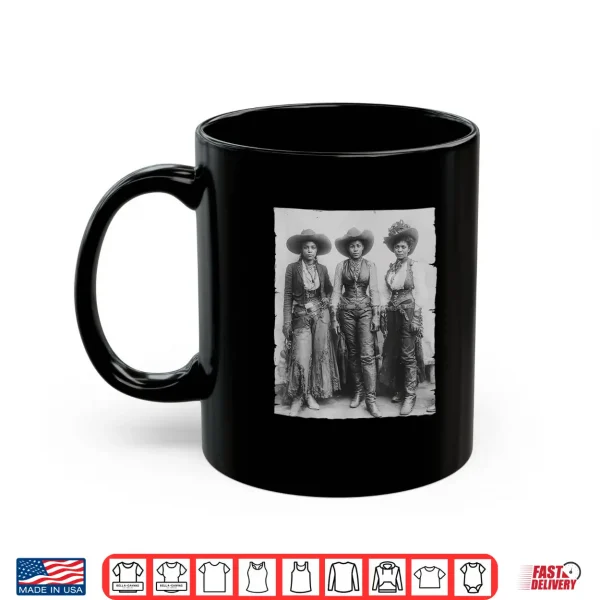 Mug Black African American Cowgirl Western Country Texas Rodeo Shirt