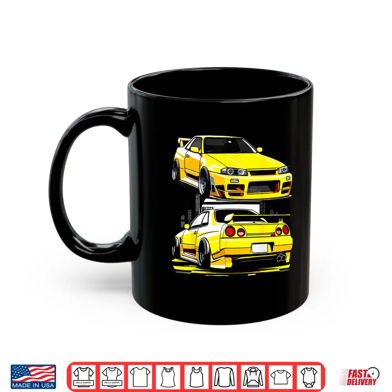 Black Gt R 32 Jdm Skyline Tuner Racing Stance Car Drift Shirt Black Gt R 32 Jdm Skyline Tuner Racing Stance Car Drift Shirt