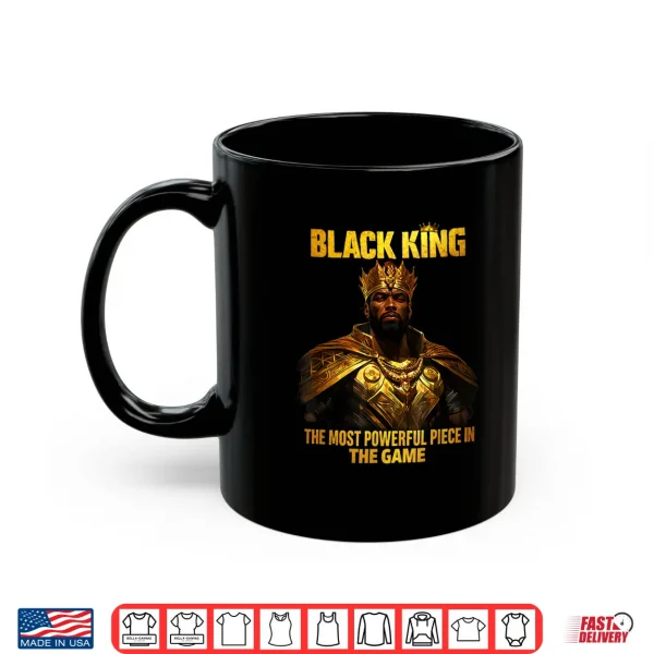 Mug Black Man King African American History Strong Shirt