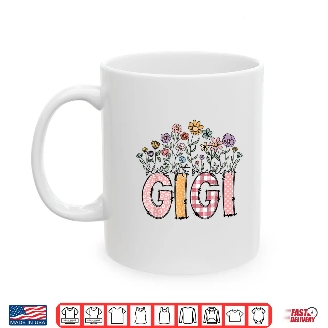Blessed To Be Called Gigi Floral Mother’S Day Shirt Blessed To Be Called Gigi Floral Mother’S Day Shirt