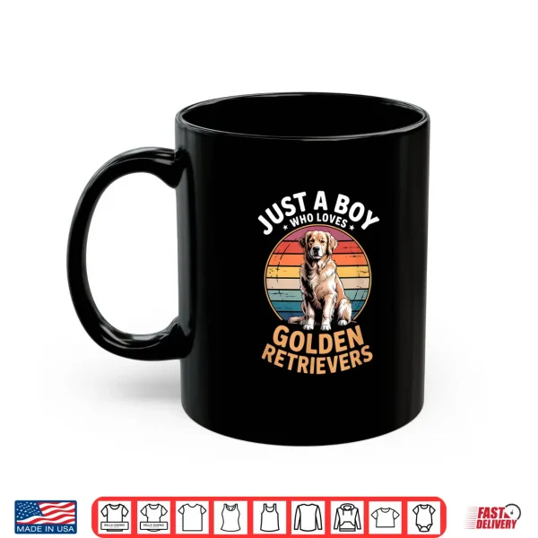 Mug Boys Golden Retriever Shirt