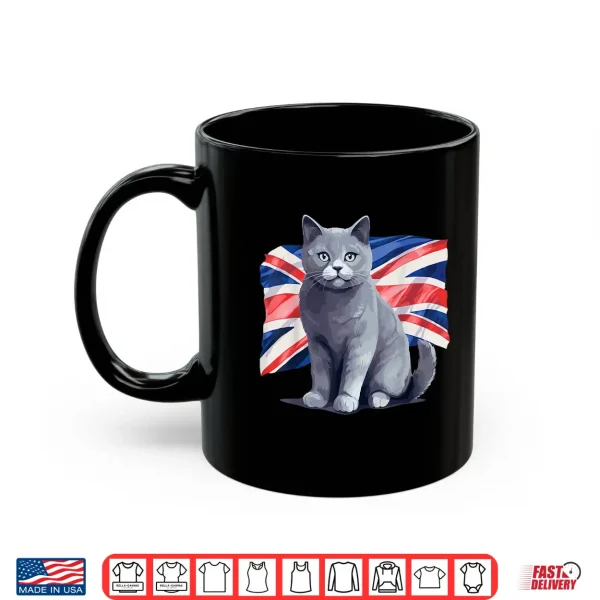 Mug British Shorthair Cat Breed Kitty British Blue Meow Kitten Shirt